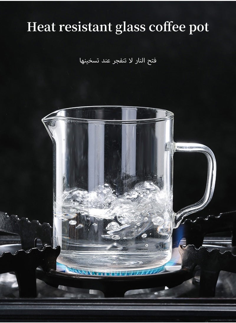 LEOKOR V60 Coffee Dripper Filter Set Espresso Pour Over Brewing With Drip Coffee Maker Set Manual Coffee Server Heat Resistant Glass Tea Pot 400ML  - Image 5