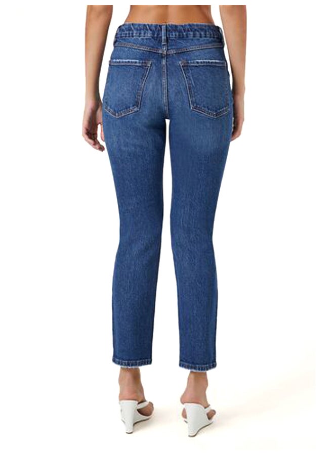 FOREVER 21 High-Rise Straight Jeans  - Image 2