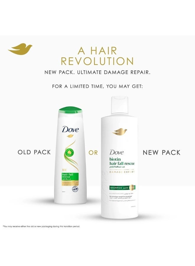 دوف شامبو بيوتين لإنقاذ الشعر من التساقط 400 مل - Image 2