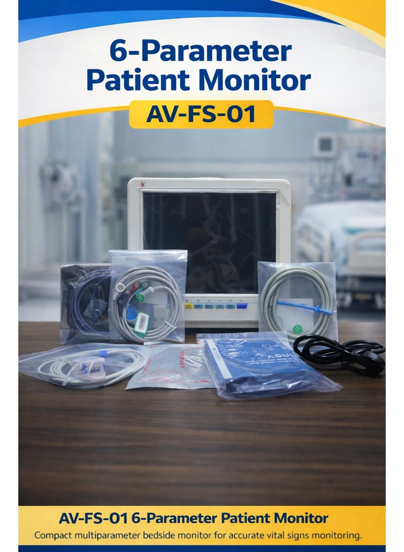 Altivox 6-Parameter Patient Monitor(without Printer) - Image 1