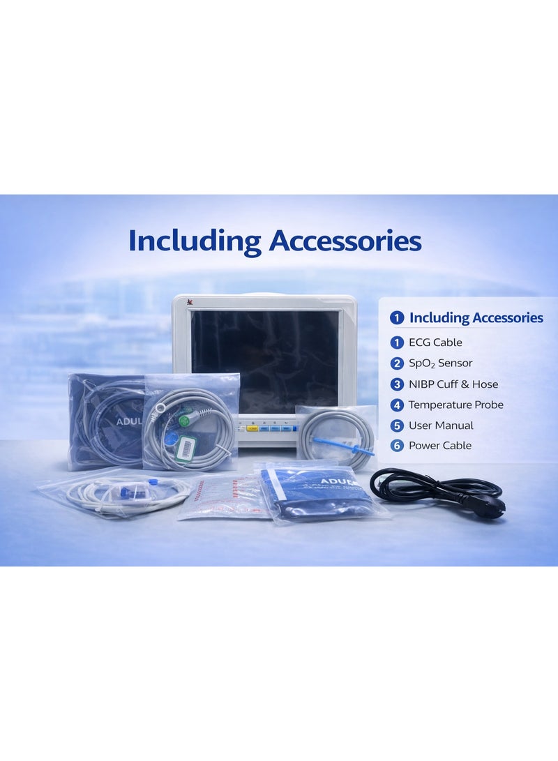 Altivox 6-Parameter Patient Monitor(without Printer) - Image 3