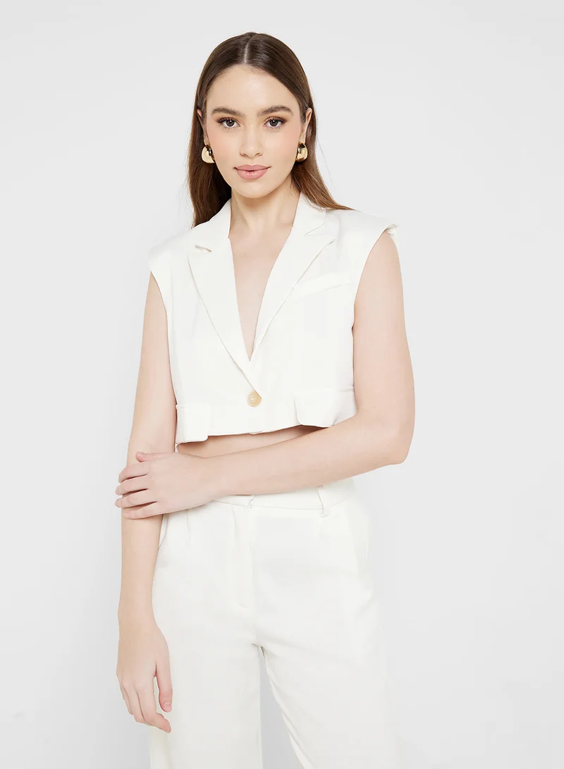 ELLA Cropped Vest & Pant Set
