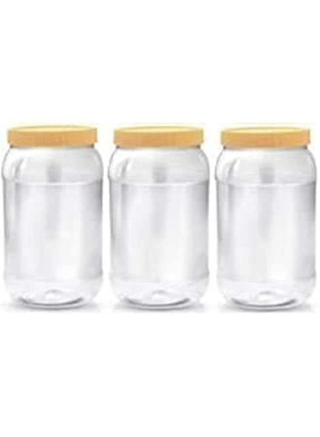 Sunpet Jar 1500 Ml 3Pcs Set Storage Box Set 3 Pieces
