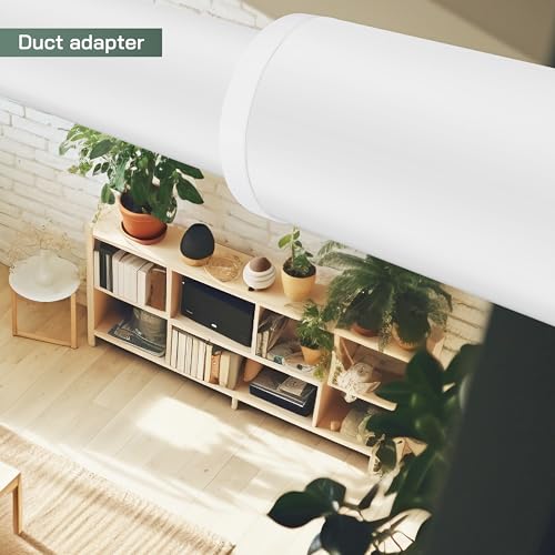 Vent Systems 4" to 5" Inch Pipe Reducer Adapter - Duct Connector Fitting for HVAC Ventilation Heating, Cooling, ABS Plastic PVC Pipe - Inline Duct Reducer - PVC Pipe Fittings - Ducting Converter - Image 5