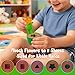 Marlrin Easter Montessori Flowers Garden Toy for Toddlers Gardening Set with Watering Can Shovel Rake Shape Color Sensory Toys Educational Preschool Learning ToysToddler ToysGift for Baby Girls Boys - Image 4