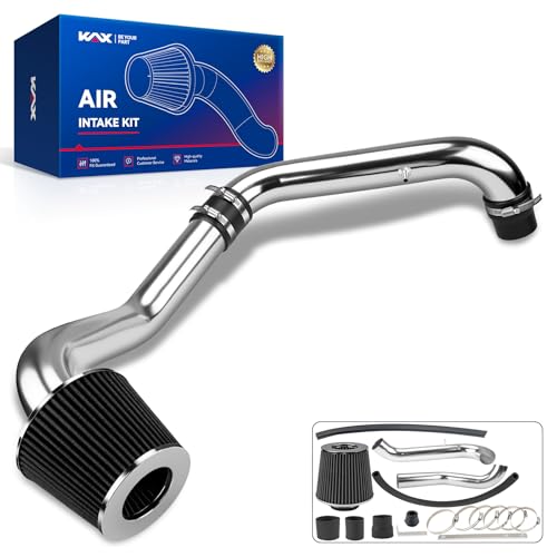 KAX 275 inch Cold Air Intake System Kit Compatible with 1996 1997 1998 1999 2000 Honda Civic CXDXLX Black - Image 1