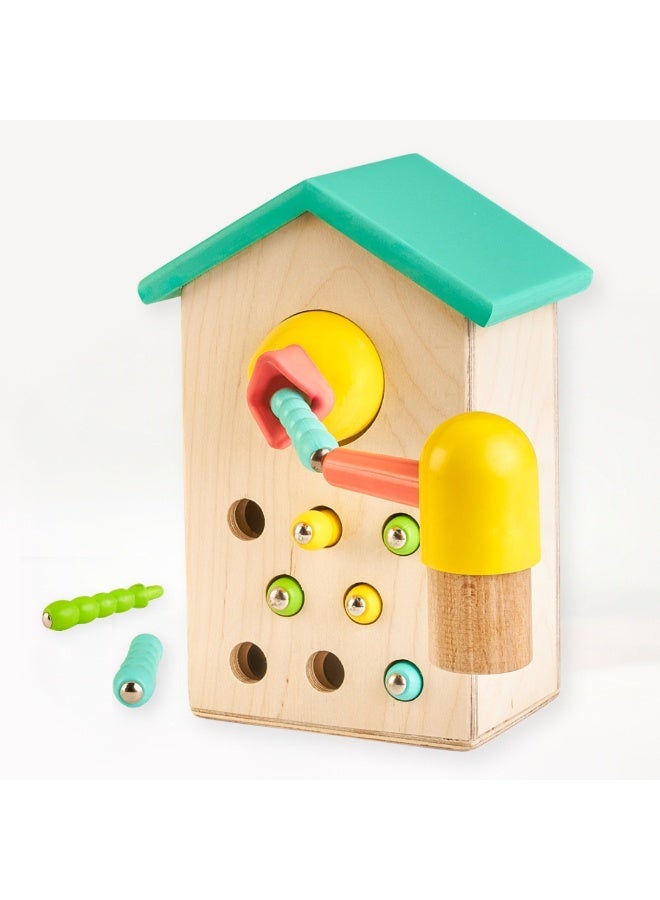 Curious Cub Magnetic Bird Feeder   With Worms And Mother Bird Feeder - Image 2