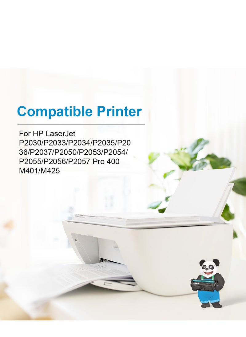 Asta ASTA P2035 Toner Cartridge CE505A 05A Universal CF280A 80A Compatible For HP LaserJet P2030 P2033 P2034 P2036 P2037 P2050 P2053 P2054 P2055 P2056 P2057 Pro 400 M401 M425 Printer 505A 280A 505 280  - Image 3