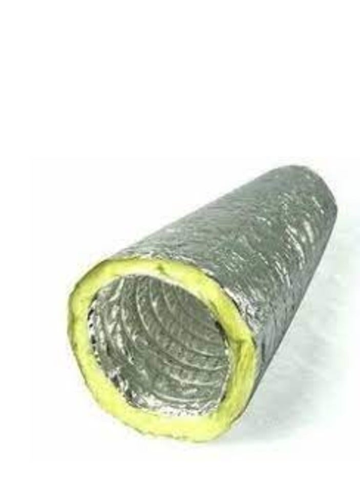 كنب تم تصميم قناة مرنة من الألومنيوم مقاس بوصة للاستخدام في مختلف تطبيقات التهوية ومعالجة الهواء. - Image 1