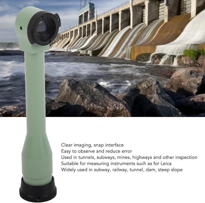 90 Degree Diagonal Eyepiece Bayonet Type Optical Glass Steel Total Station Accessory - Image 5