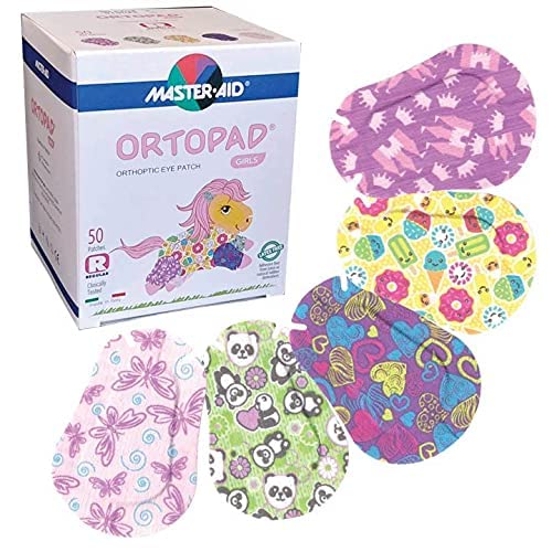 Ortopad Ortopad® Bamboo Girls Eye Patches, 50/Box (Regular Size, 4+ yrs) Ice Cream Pack  - Image 3