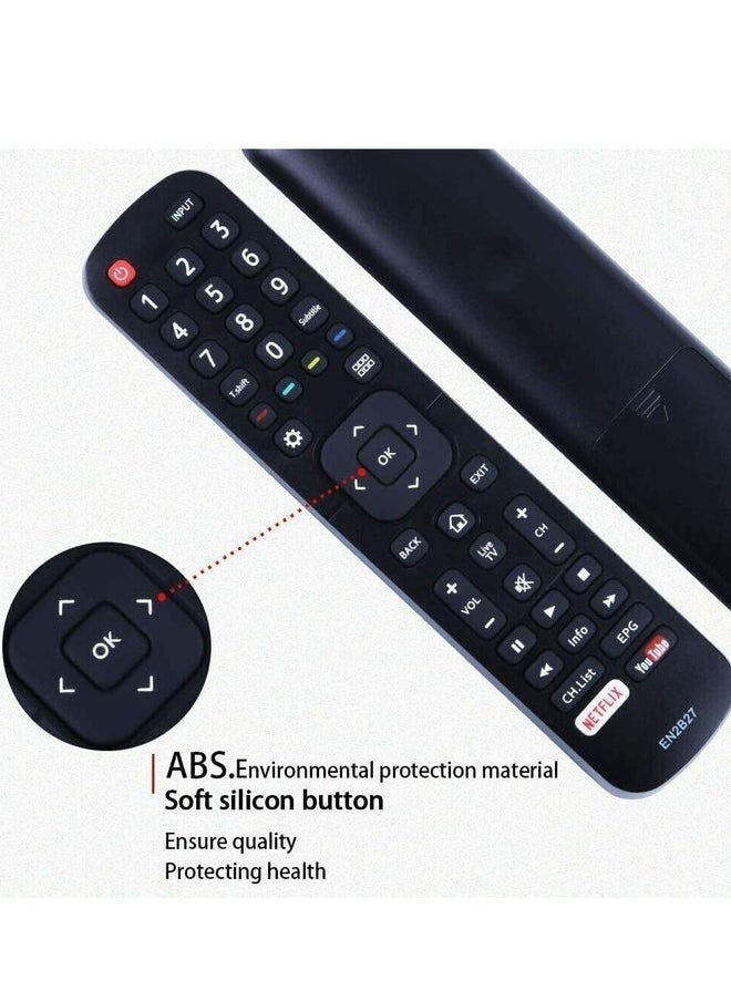 HuHa - HISENSE TV Remote Control ORIGINAL Smart Remote control EN2B27 OEM EN-2B27 RC3394402/01 3139 238 - Image 1