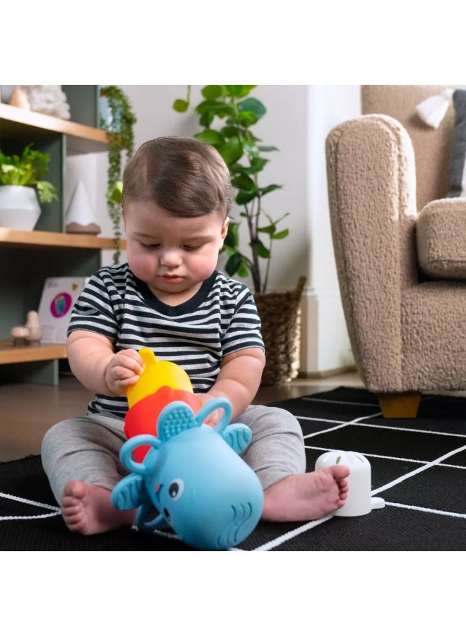 Baby Einstein Ocean Explorers Opuss Stack & Stream Sensory Stacking Cups (5 Pieces) - Image 5