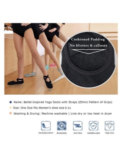 4 Pairs Girls Yoga Socks Strap Non-slip Yoga Socks for Women,Unisex Yoga Special Slipper Socks Ballet Dance Socks Anti-Skid Socks Multi - pzsku/Z2A10D0CDE21869C250FAZ/45/_/1734263757/81c76c8f-7e1e-4130-bfed-bf3ff08928f2