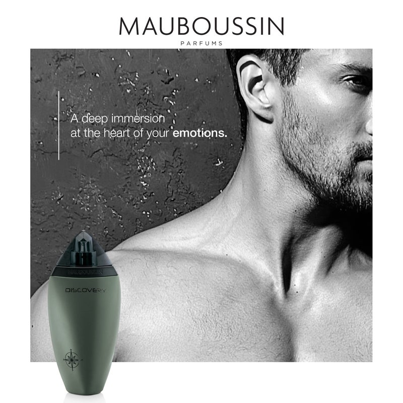 Mauboussin - Discovery 100ml (3.3 Fl Oz) - Eau de Parfum for Men - Woody, Aromatic & Citrus Scents - Image 5