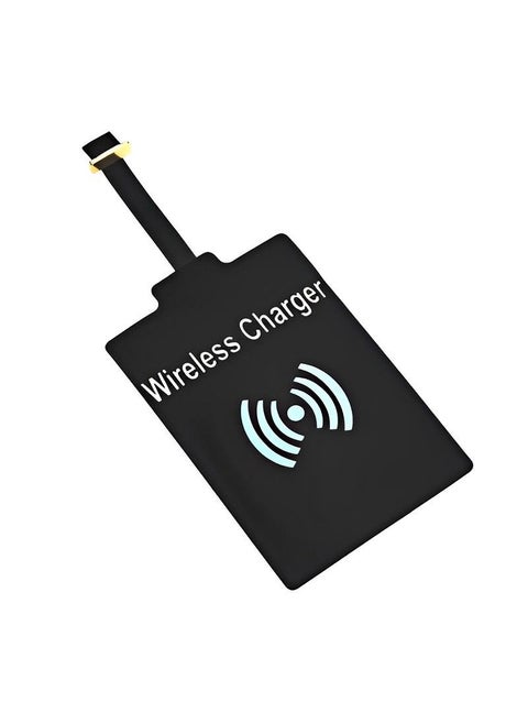 UNIVERSAL MICRO USB QI Wireless Charger Receiver Black, Universal Qi Wireless Charger Receiver Module for Android Micro USB Narrow Interface Up Phones