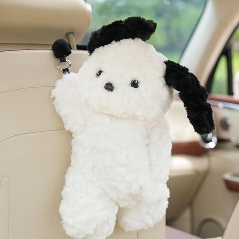 Lamb Plush Animal Car Headrest Tissue Dispenser Auto Back Seat Napkin Holder - Image 5