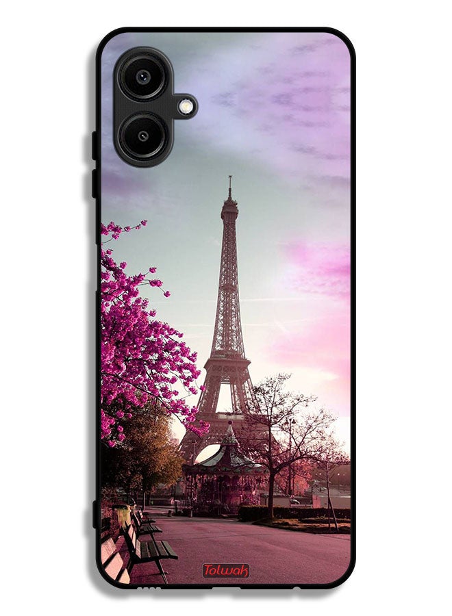 Tolwak Samsung Galaxy M06 5G Protective Case Cover Eiffel Tower - Image 1