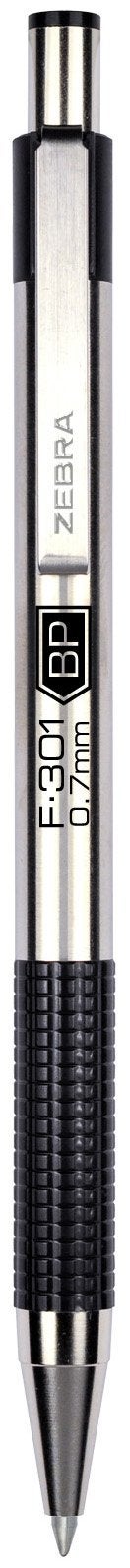 Zebra Pen Zebra F-301 Ballpoint Stainless Steel (Black) - Image 2