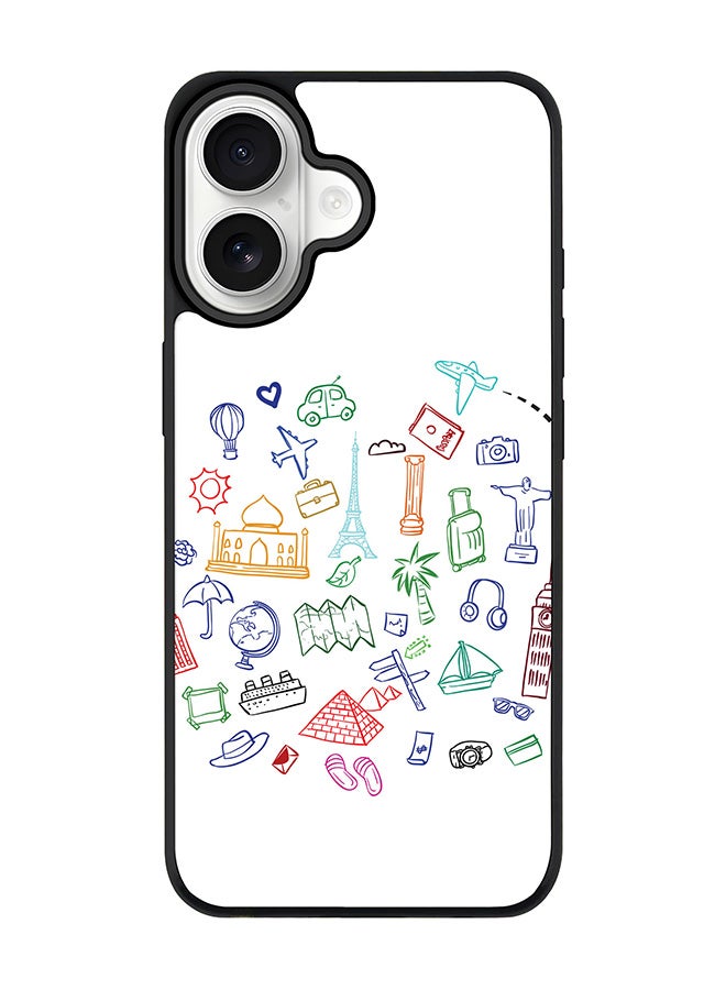 Stylizedd iPhone 17 Case, [Compatible with MagSafe] Slim Magnetic cover Phone Case iPhone 17 -Traveler - Image 1