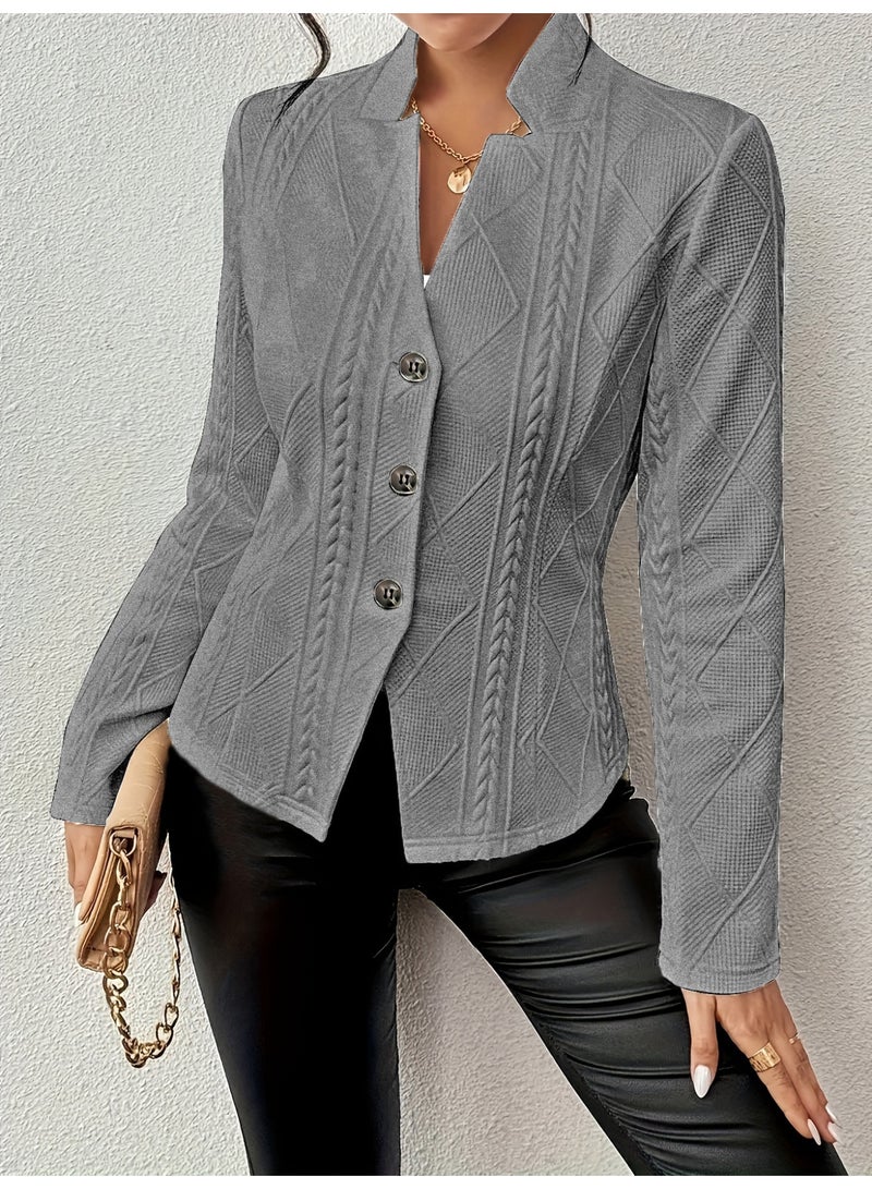 Shougu New Fashionable Casual Ms Suit Blazer - Image 3