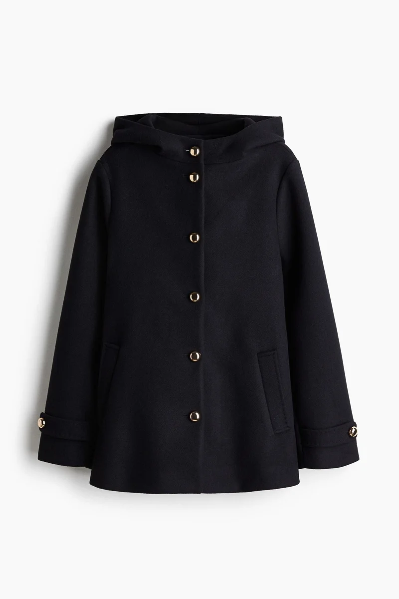 اتش اند ام معطف بقبعة