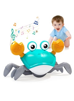 EHOME Induction Escape Crab Electric Pets Musical Toys Toddler Crawling Toys Interactive Toys for Children Christmas Gifts  - Image 1