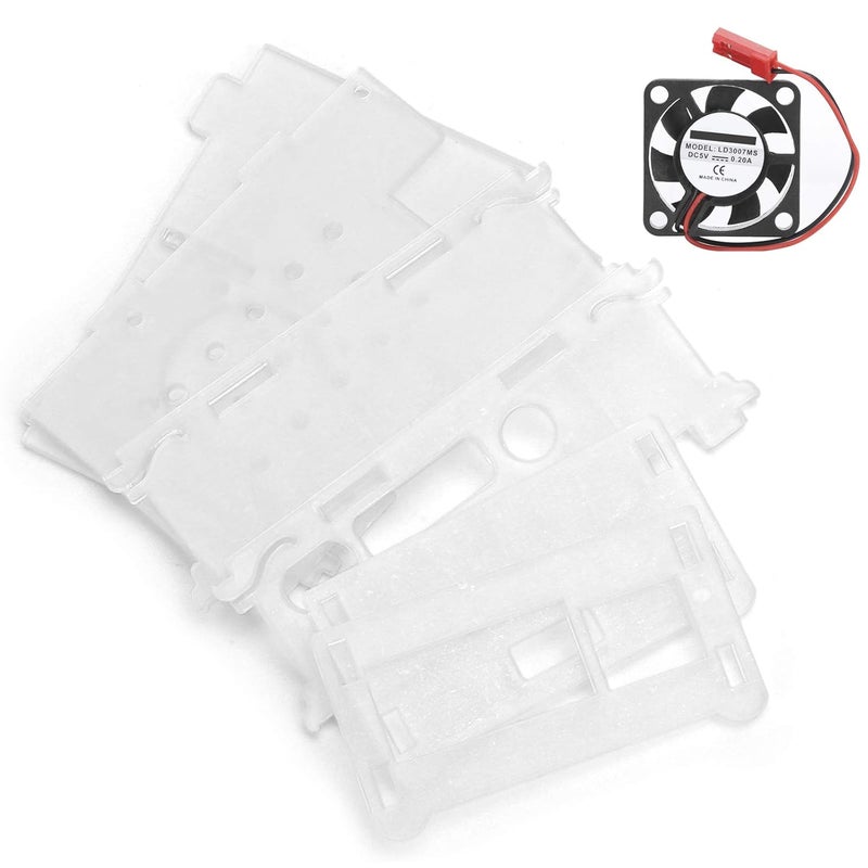 Occasional & permanent usable Transparent Acrylic Shell, Pi 4B Acrylic Case for Raspberry with Cooling Fan, Transparent Shell Accessories Set with a Screw Set Oil resistant Classic trendy design picks Wet anti slip Light sturdy raw material Timely planned dispatch N/S/C nationwide deliver Compact design Replaceable parts Pop-area nearby warehouse Assorted trendy color picks Easy transit optimized build Gulf climate fit Neat shape Hardened processed substance Cross-material combo compatible Small apartment fit Multi option design Natural tone color options Fast warehouse picking Wide range compatible material Easy handling optimized design Multi-demand compliant quality Wide use selected material Suburban residential ship - Image 5