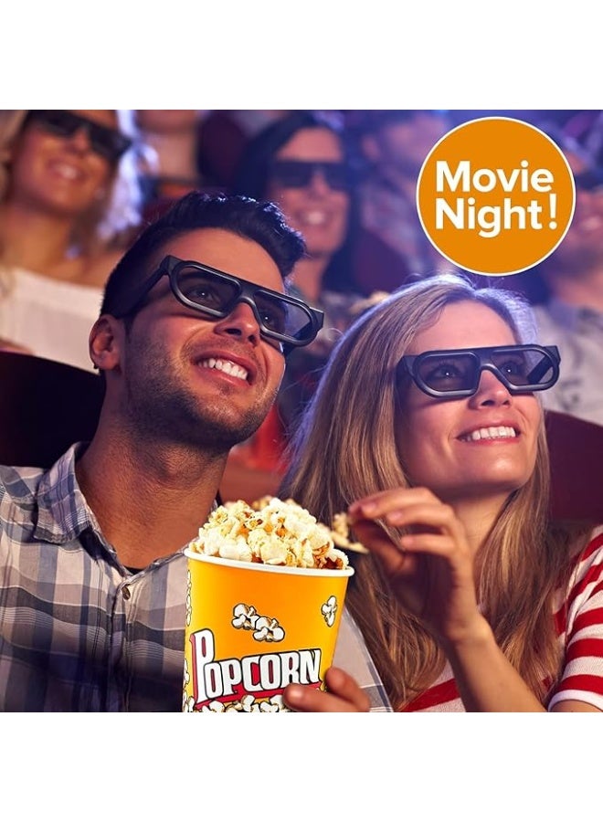 بروماس علبة فشار 46 أونصة – علبة ورقية للاستعمال مرة واحدة (5 قطع) - Image 2