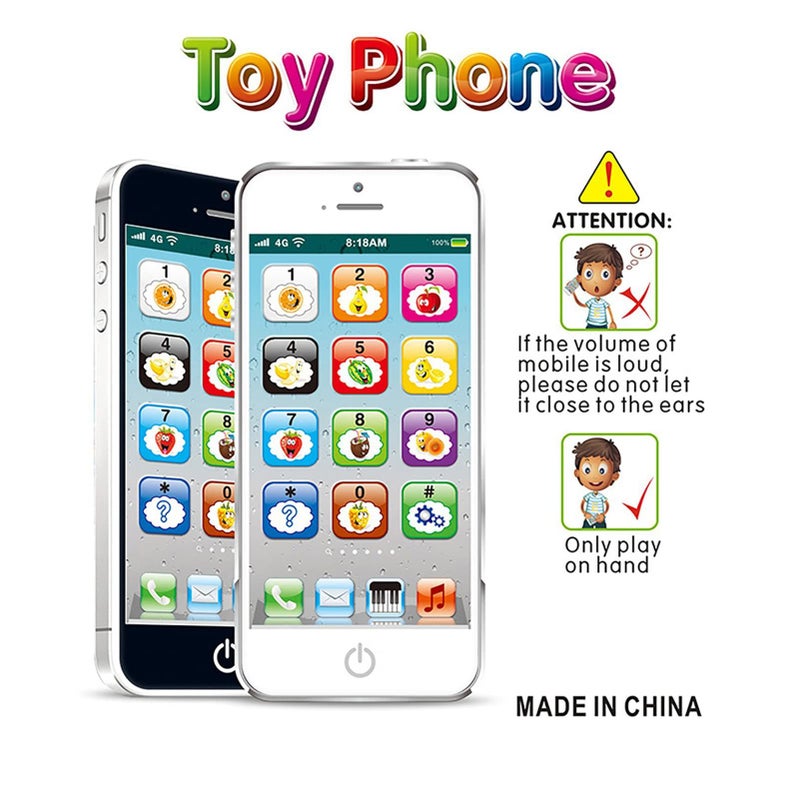Colorful Baby Learning Phone Toy With Music Light - Image 4