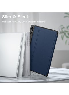 Jetech Case for Samsung Galaxy Tab S9 Ultra 14.6-inch With S Pen Holder Slim Folio Stand Protective Tablet Cover Multi Angle Viewing Navy Blue  - Image 3