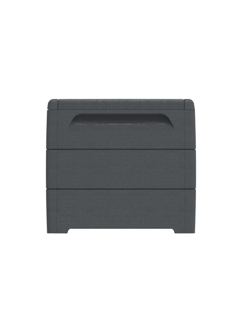 Cosmoplast - Deck Storage Box Cedargrain 270l - Image 1