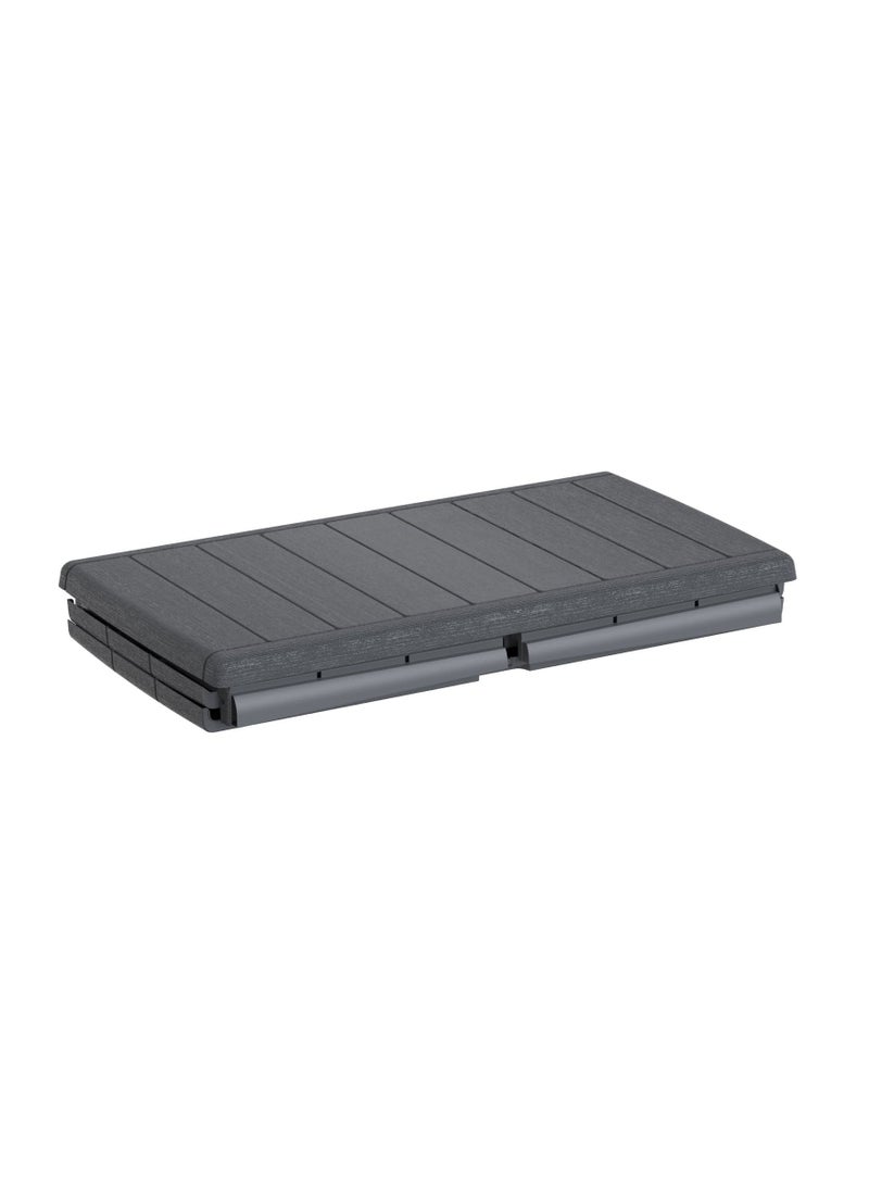 Cosmoplast - Deck Storage Box Cedargrain 270l - Image 1