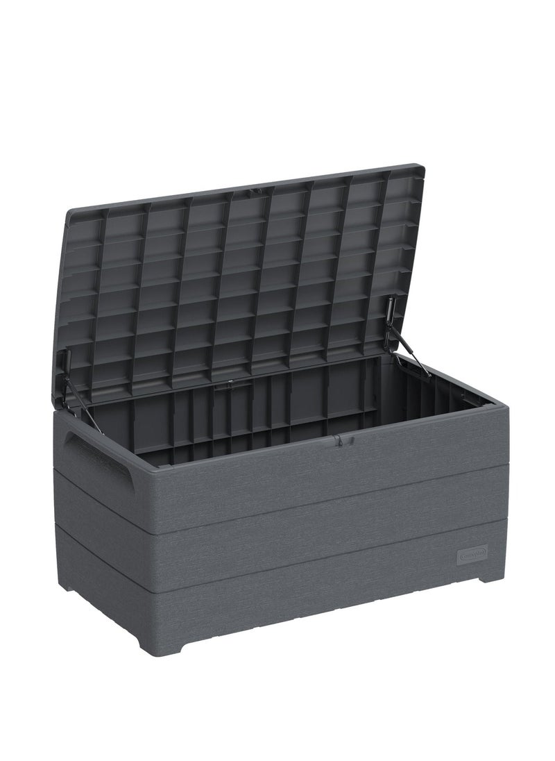 Cosmoplast - Deck Storage Box Cedargrain 270l - Image 1
