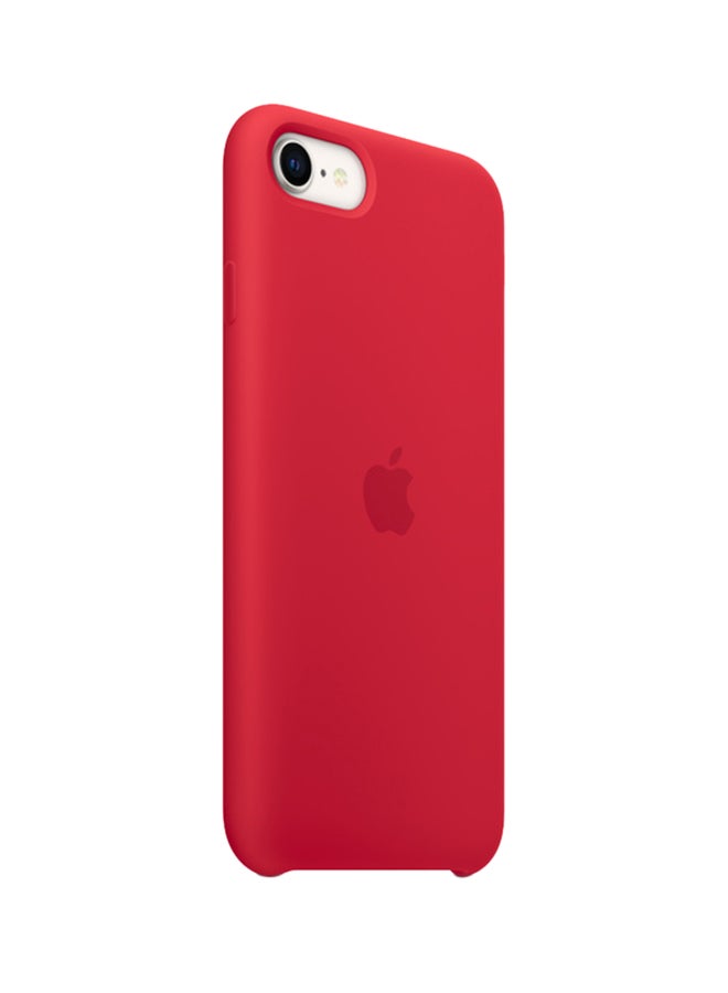 Apple iPhone SE Silicone Case red - Image 1