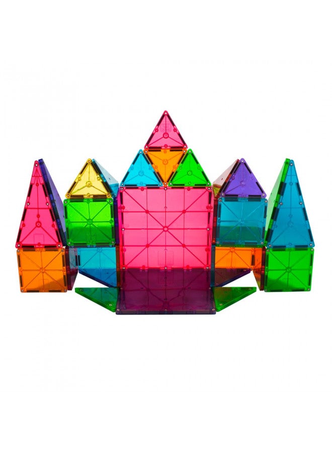 MAGNA-TILES Classic 32-Piece Magnetic Construction Set, The ORIGINAL Magnetic Building Brand - Image 4