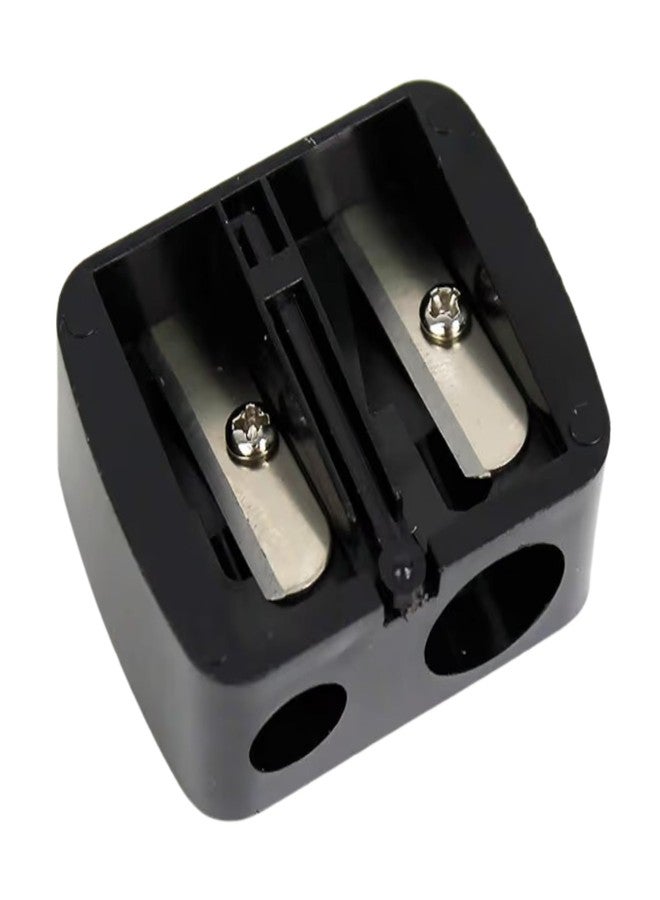 Ear Lobe & Accessories [Ear Lobe & Accessories] Eyebrow Pencil/Lip Liner Sharpener | (2-in-1) for Jumbo & Regular Pencil Sharpener (Color May Vary) - Pack of 3 - Image 5