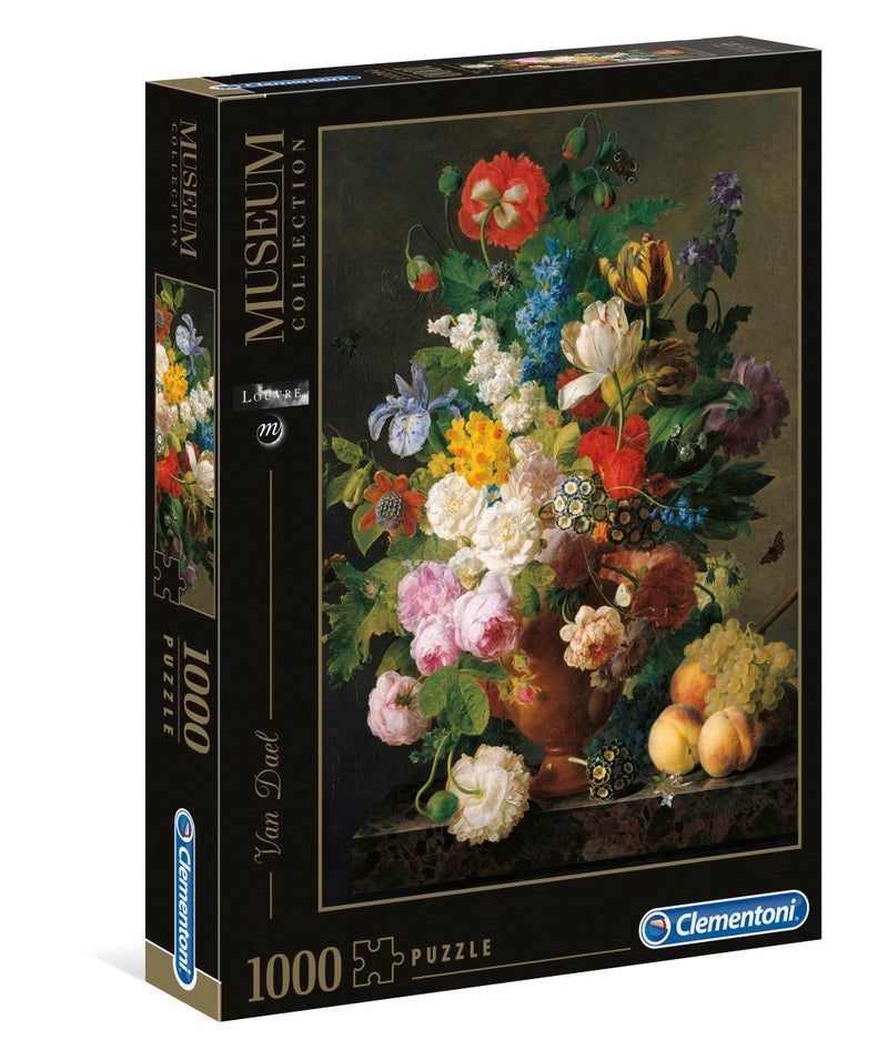 Clementoni Bowl of Flowers 1000 Piece Jigsaw Puzzle - Image 2