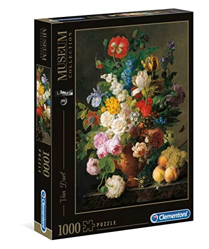 Clementoni Bowl of Flowers 1000 Piece Jigsaw Puzzle - Image 1