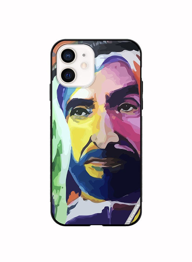 VR CREATIVE Protective Case Cover For Apple iPhone 12 mini Sheikh Zayed Bin Sultan Al Nahyan Design Multicolour - Image 1