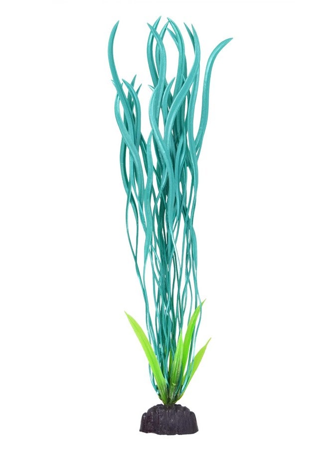 Underwater Treasures Pearl Finish Wave Val - Turquoise - 12" - Image 2