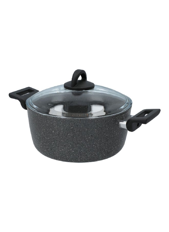 Non-Stick Aluminum Casserole with Lid and Ergonomic Handle Black and Clear 24 cm PW8424 - pzsku/Z2A122DE6901FD51B9E8AZ/45/_/1702136391/9904ef4e-63f6-4178-acac-1933e7a63a54