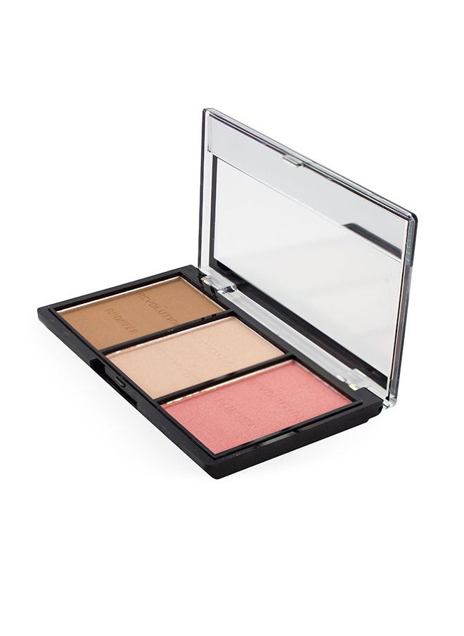 REVOLUTION Makeup Revolution Ultra (Sculpt) Brightening Contour Kit Ultra Fair C01  - Image 2