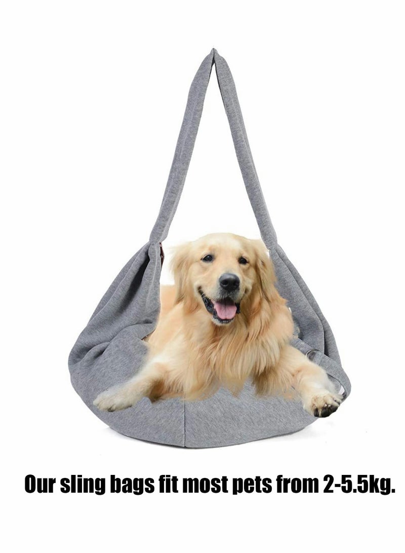 Stylish and Comfortable Sling Carrier Bag for Small Dogs and Cats, Perfect for On-the-Go Pet Owners - Image 3