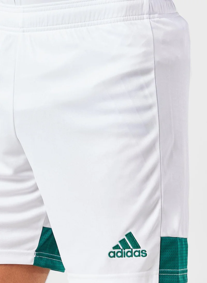 Adidas Saff A Sho White Football Shorts For Men Xs