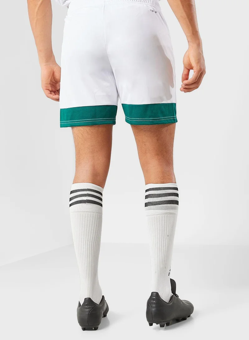 Adidas Saff A Sho White Football Shorts For Men Xs