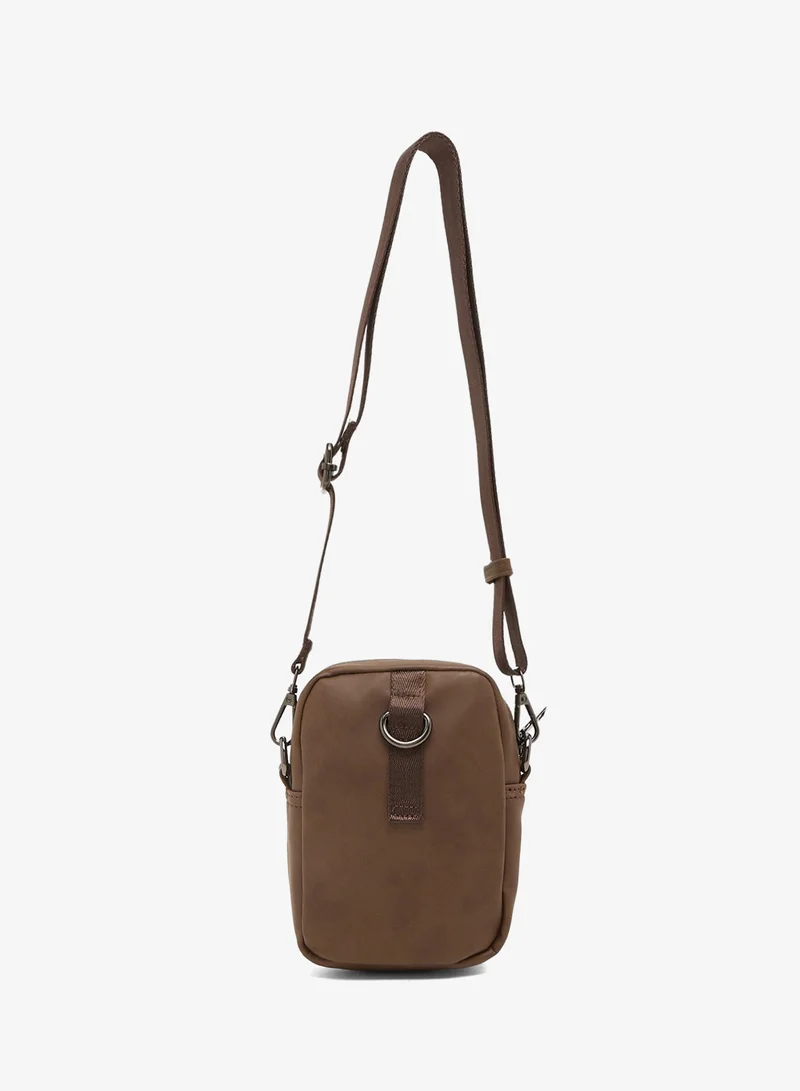 Robert Wood Mini Crossbody Messenger Bag