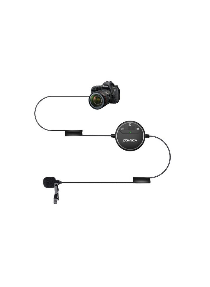 COMICA Comica Audio SIG.LAV V03 Omnidirectional Lavalier Microphone Cameras and Smartphones  - Image 4