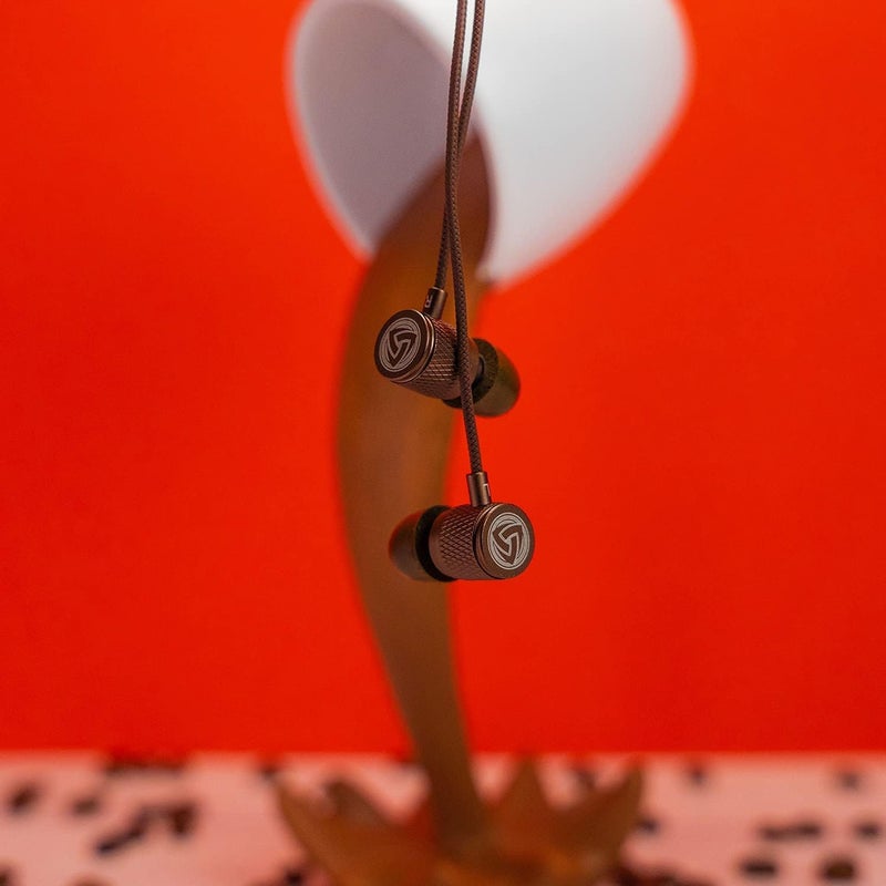 LUDOS Ultra In-Ear Headphones, 5-Year Warranty Earphones with Microphone and Volume Control, Balanced Treble and Bass, New Memory Foam, Earphones for Computer - Image 4