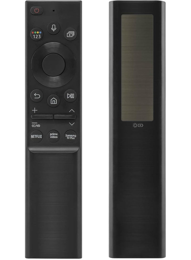 ELTRAZONE Solar Charging BN59-01357 Voice Remote Control for Samsung Smart TVs – Compatible with 2021 Neo LED Smart 4K Ultra HD TV, RMCSPA1EP1, with 3 Shortcut Buttons - Image 1